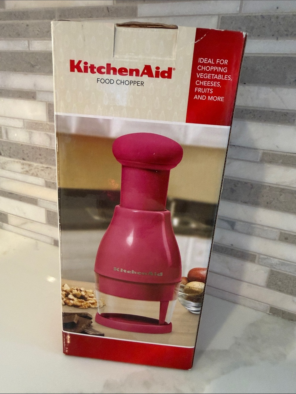 Kitchenaid food chopper new fuchsia pink color plastic